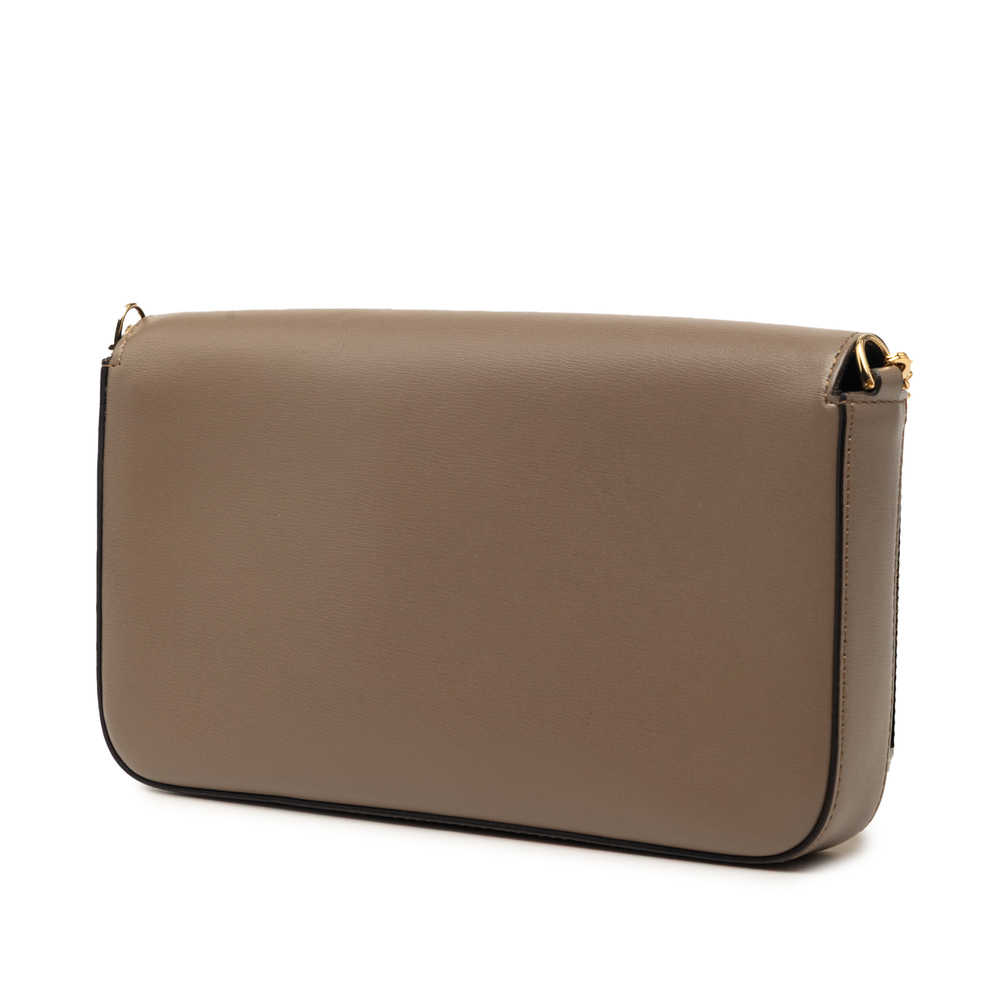 Pre-Loved Fendi Smooth Calfskin Vitello Palmellato Wallet on Chain - Picture 2 of 8